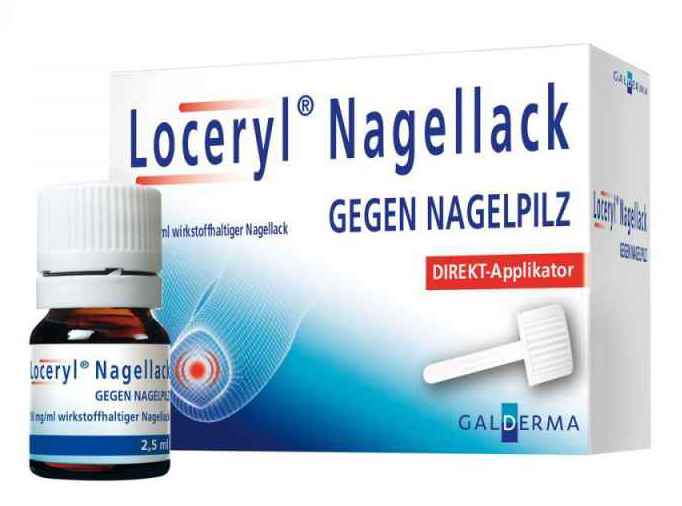 Loceryl gegen Nagelpilz